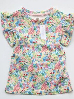 Gymboree Baby Girl Short Sleeves Floral Print Dress